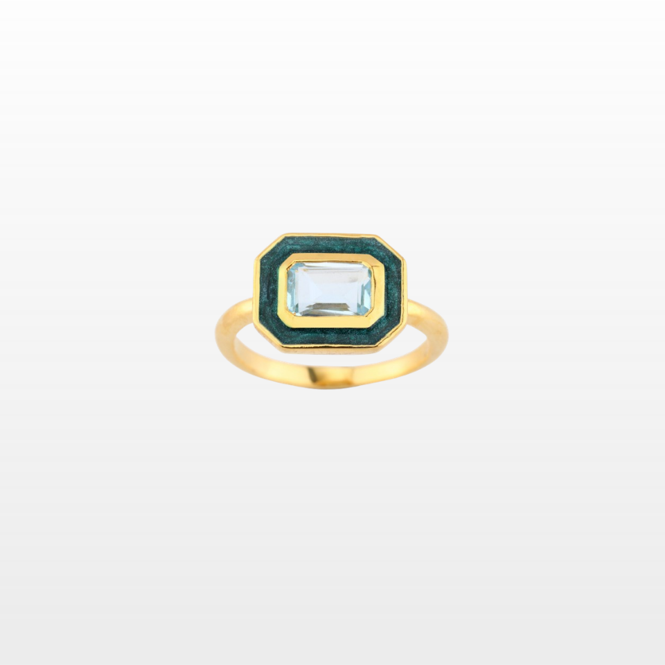 Bague Haute auRa Topaze