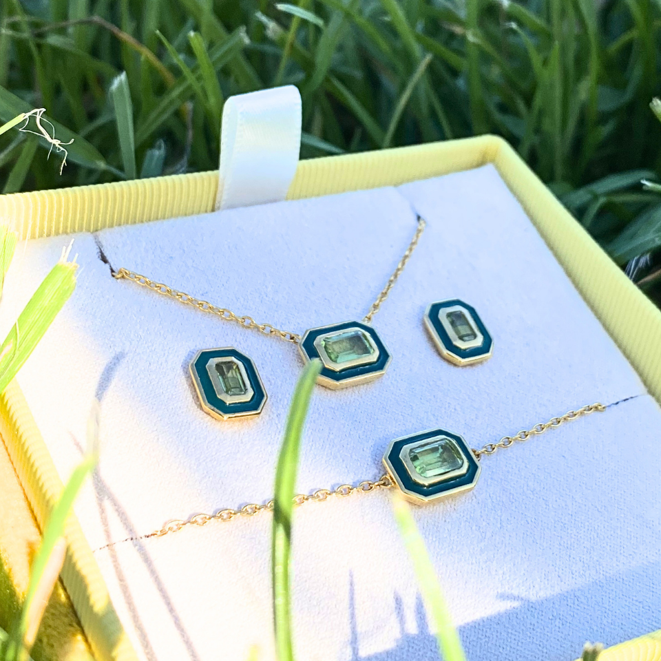 Collier Haute auRa Péridot