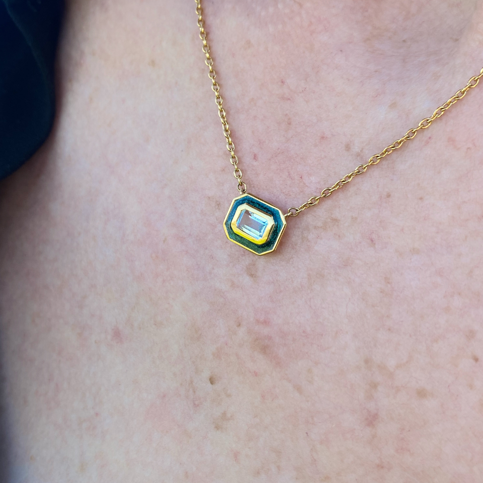 Collier Haute auRa Topaze
