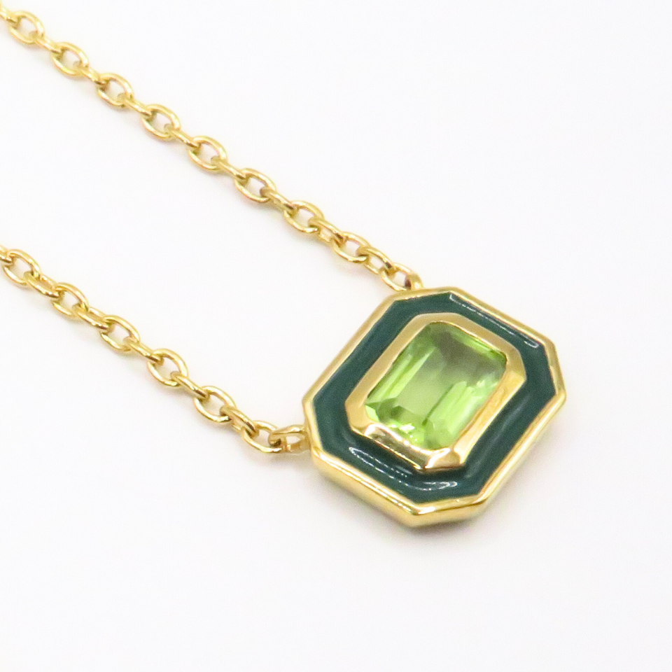 Collier Haute auRa Péridot